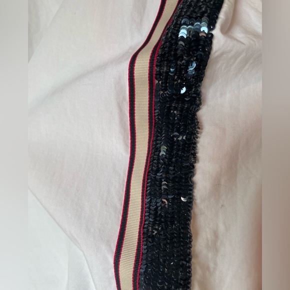 Jcrew White Cotton Button Down with Side detail - Picture 5 of 8